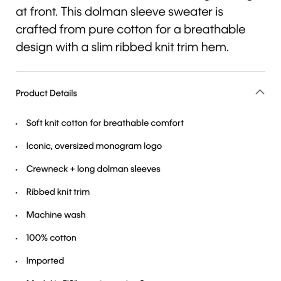 Calvin Klein Jeans Logo Dolman Sleeve Sweater - Picture 7 of 8